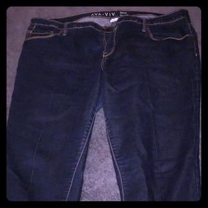 Plus size jeans